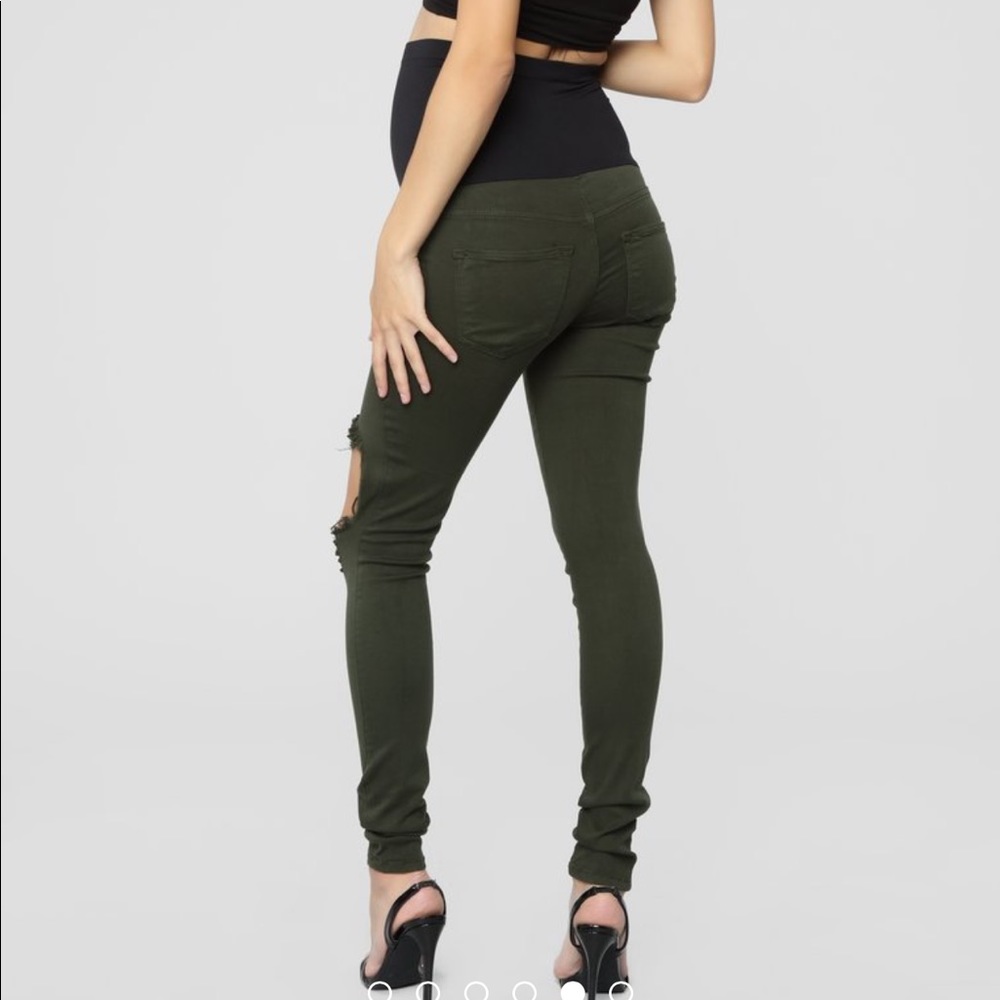 Fashion Nova Maternity jeans size 11 - Picture 6 of 6